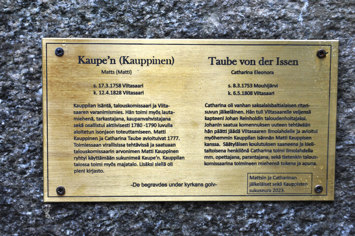 laatta kivessä