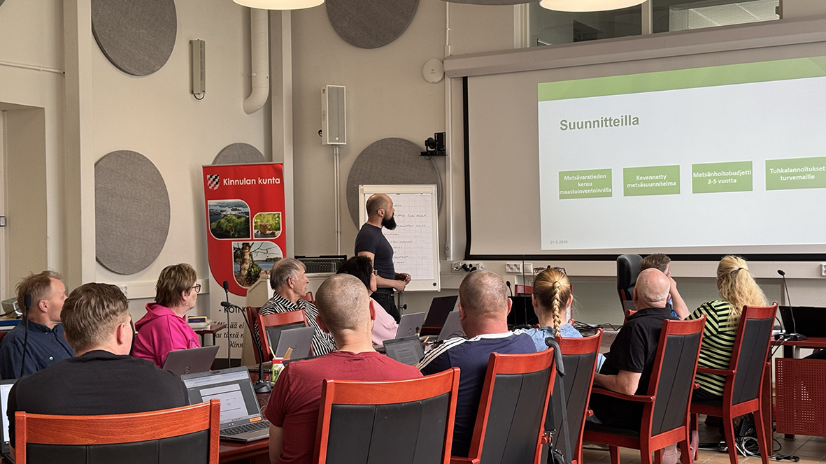 Kinnulan metsätulot ovat laskussa ja kunta tarvitsee metsästrategian ...